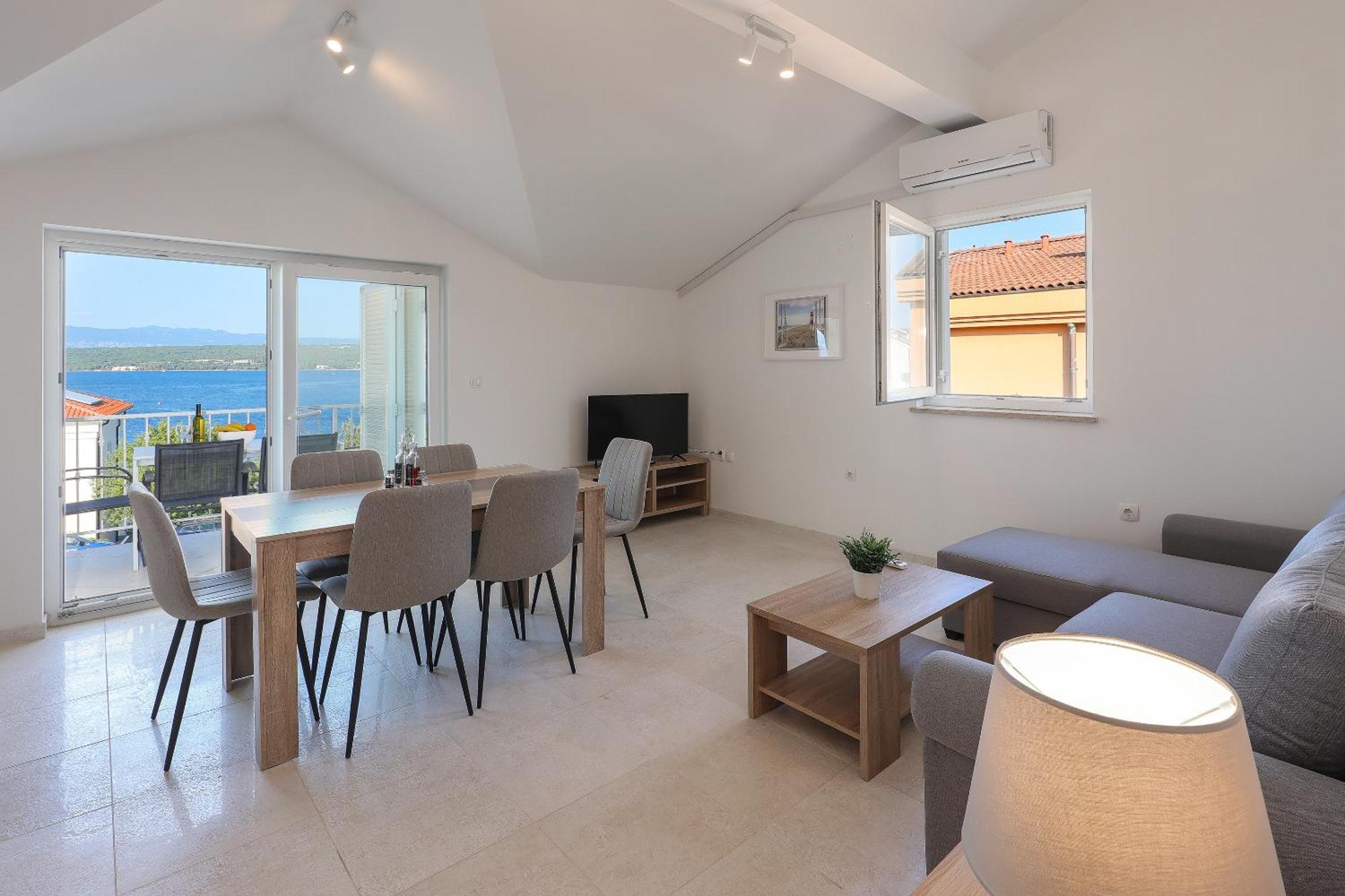 Sea View By Moro Apartment Malinska Exterior foto