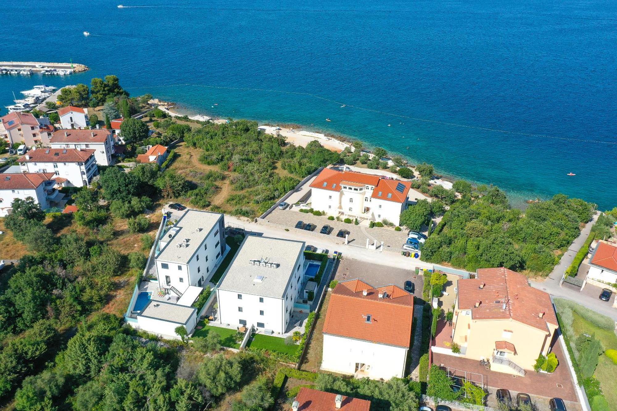 Sea View By Moro Apartment Malinska Exterior foto