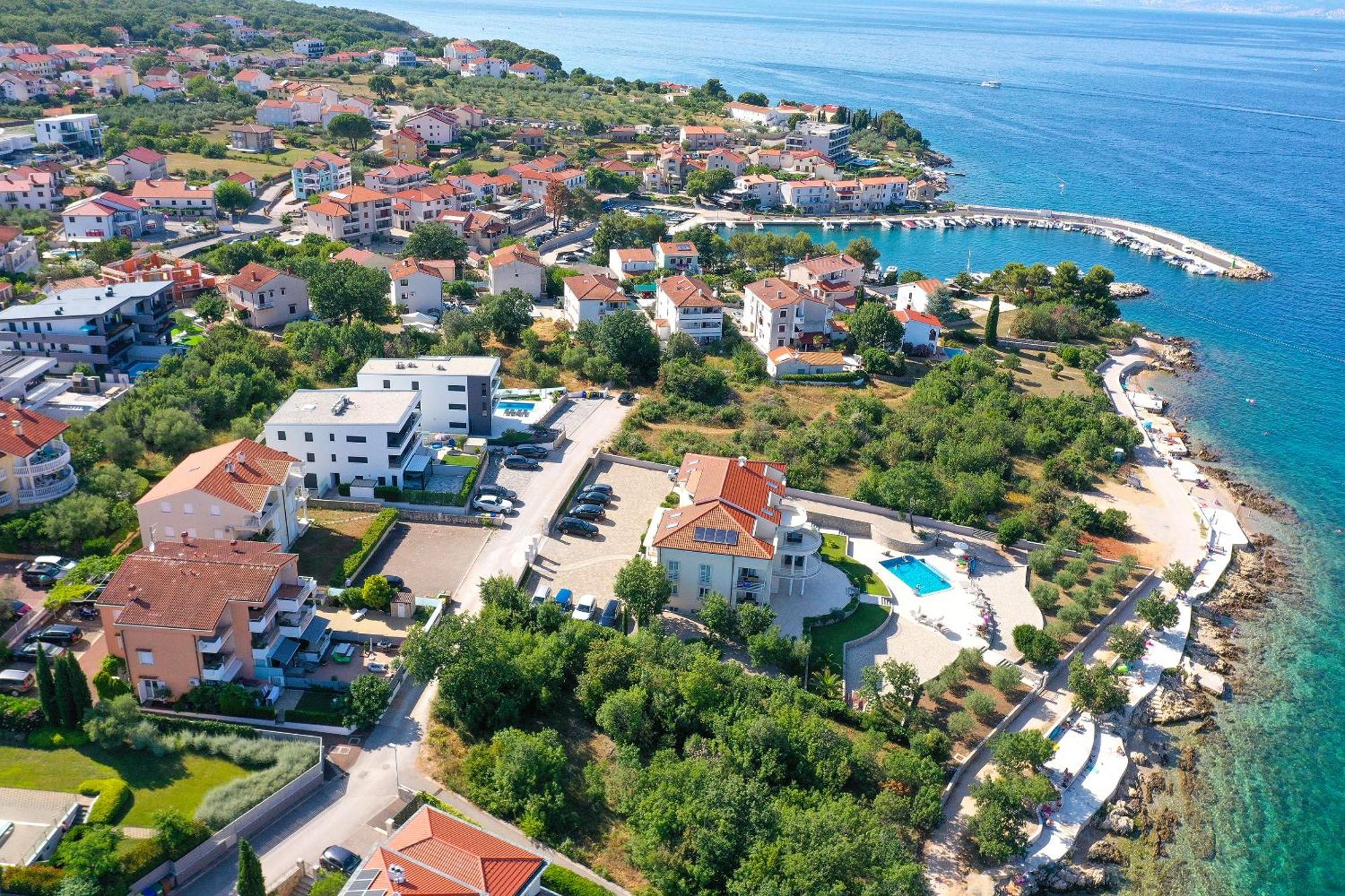Sea View By Moro Apartment Malinska Exterior foto